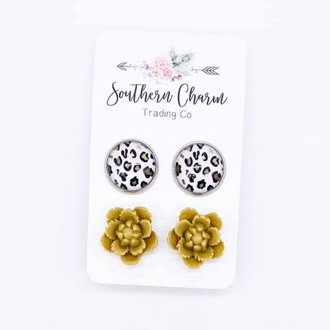 Mustard Leopard Duos