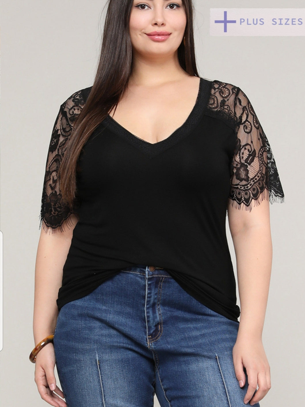 Black Lace Top