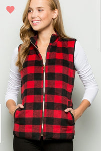 Buffalo Plaid Vest