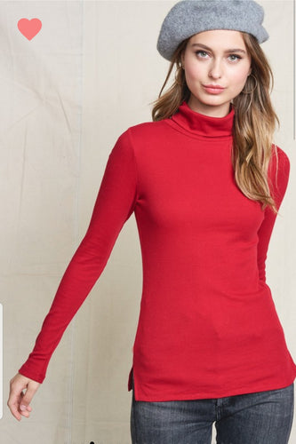 The Perfect Ribbed Turtle Neck