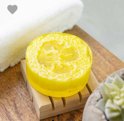 Loofah Foot Soap