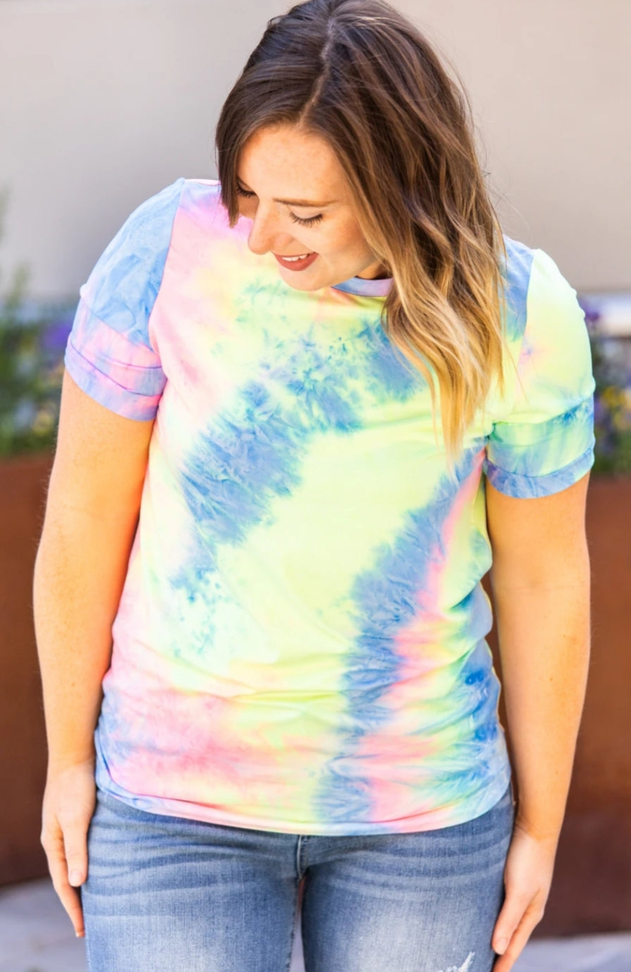 Pastel Tie Dye Tee