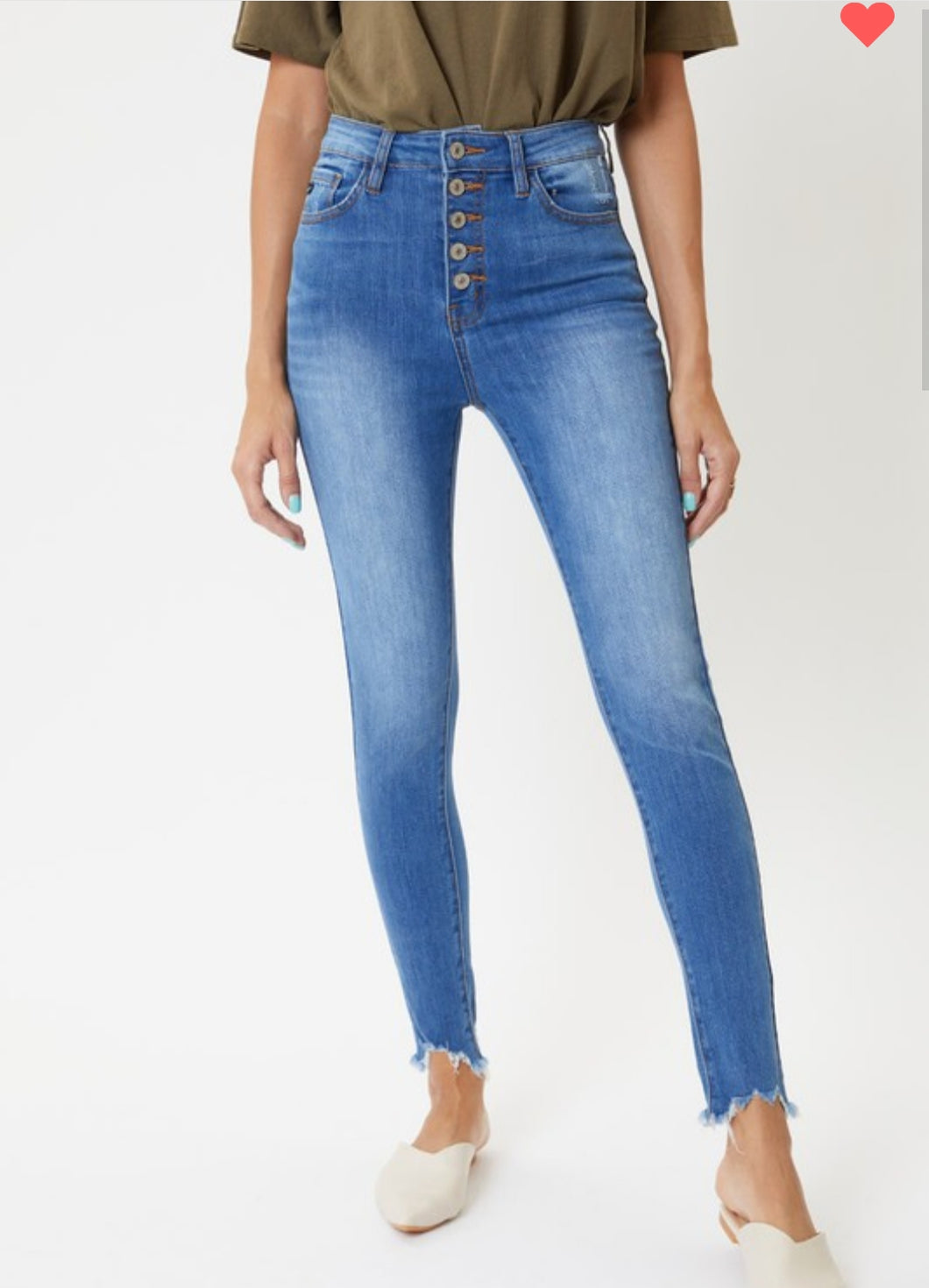 Kan Cans Super High Rise Medium Jean