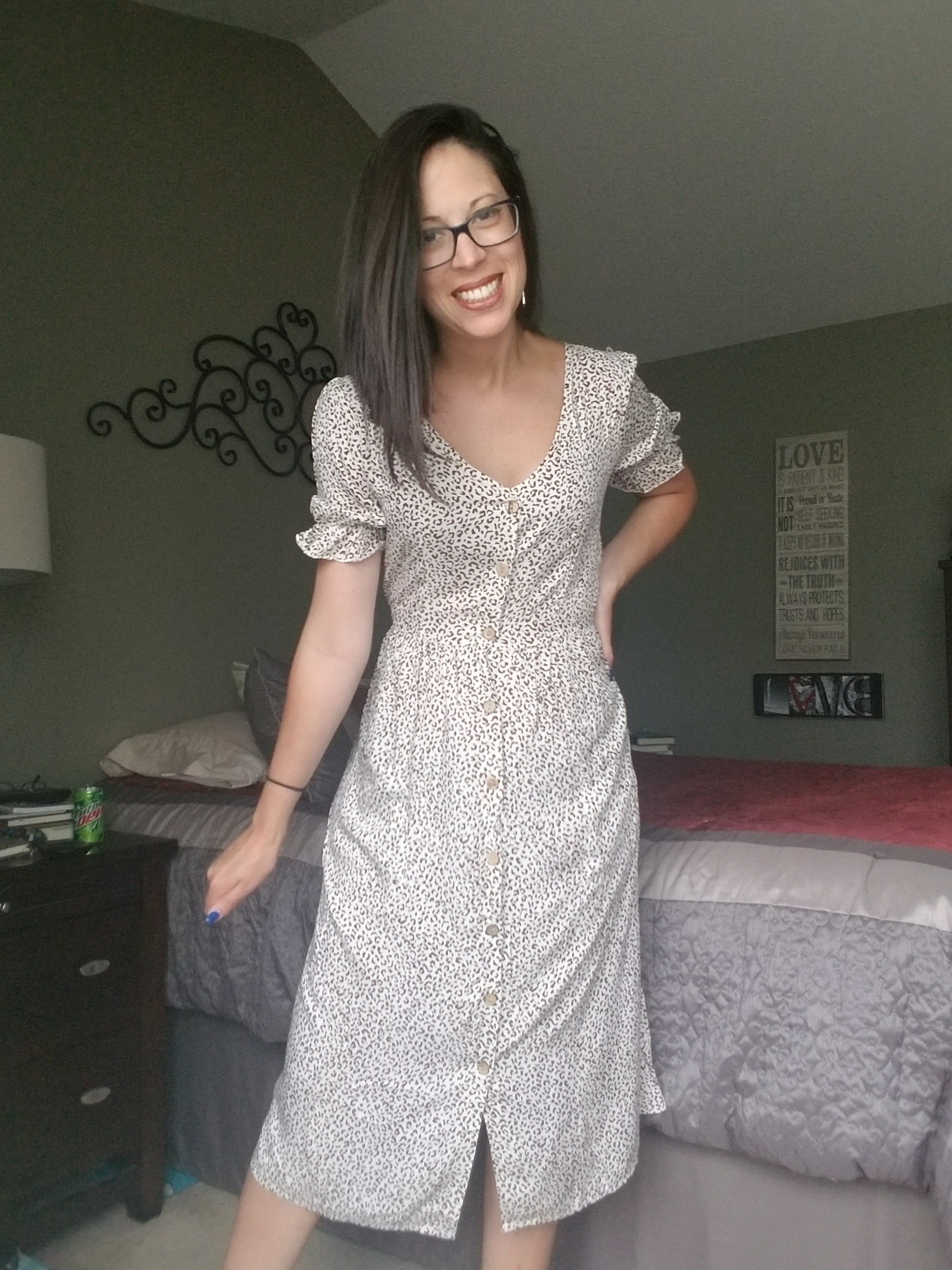 White Leopard Dress Beauty & Belief Boutique White Leopard Dress Beauty & Belief Boutique