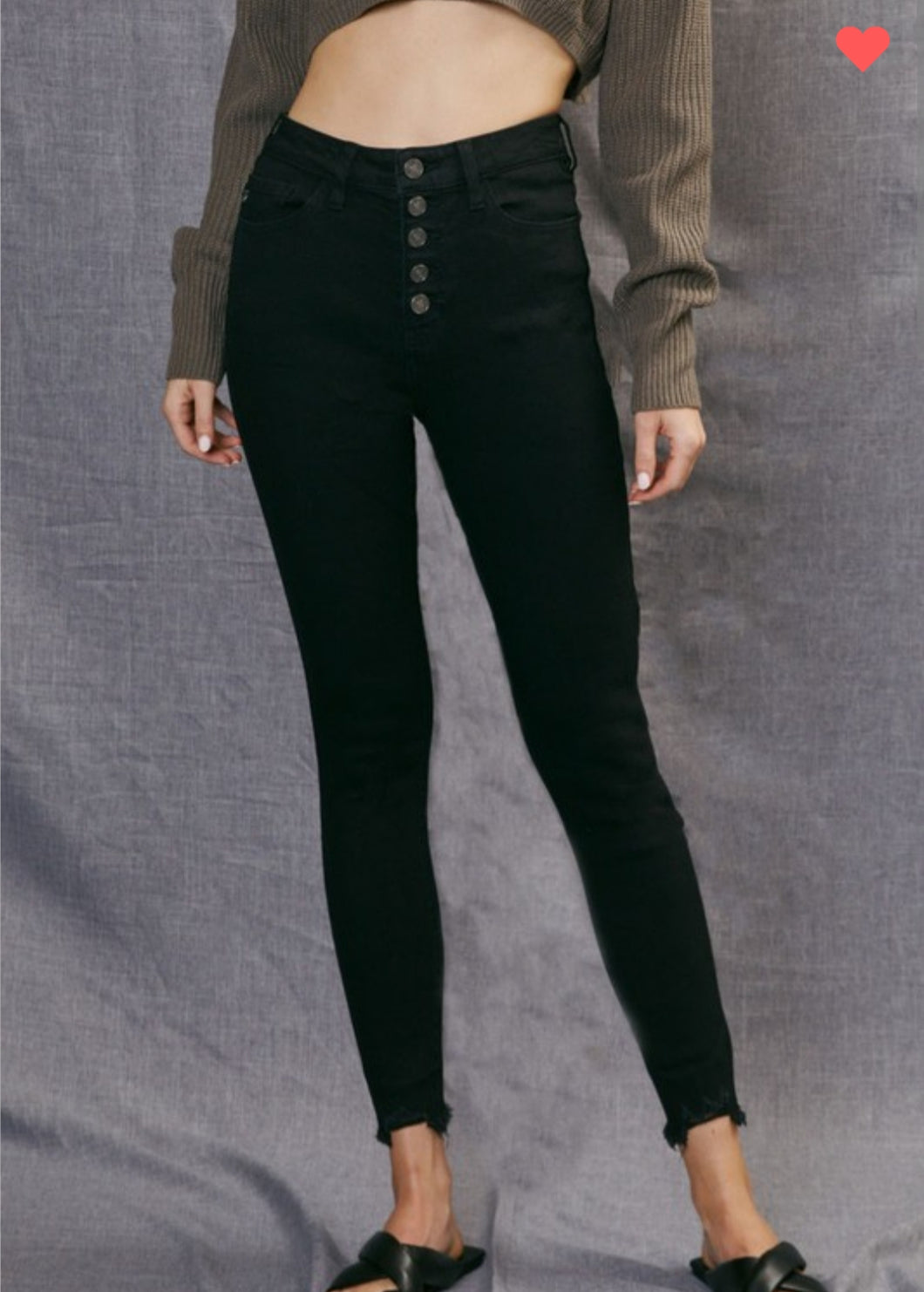 Black Super High Waisted Jeans