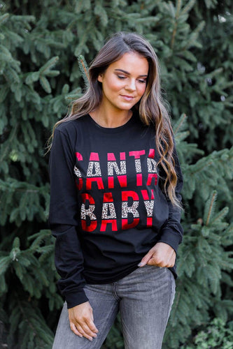 Santa Baby Long Sleeve Tees