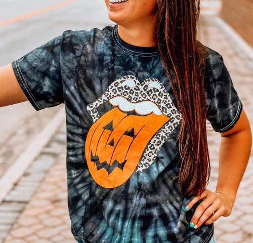 Halloween Tongue Graphic Tee