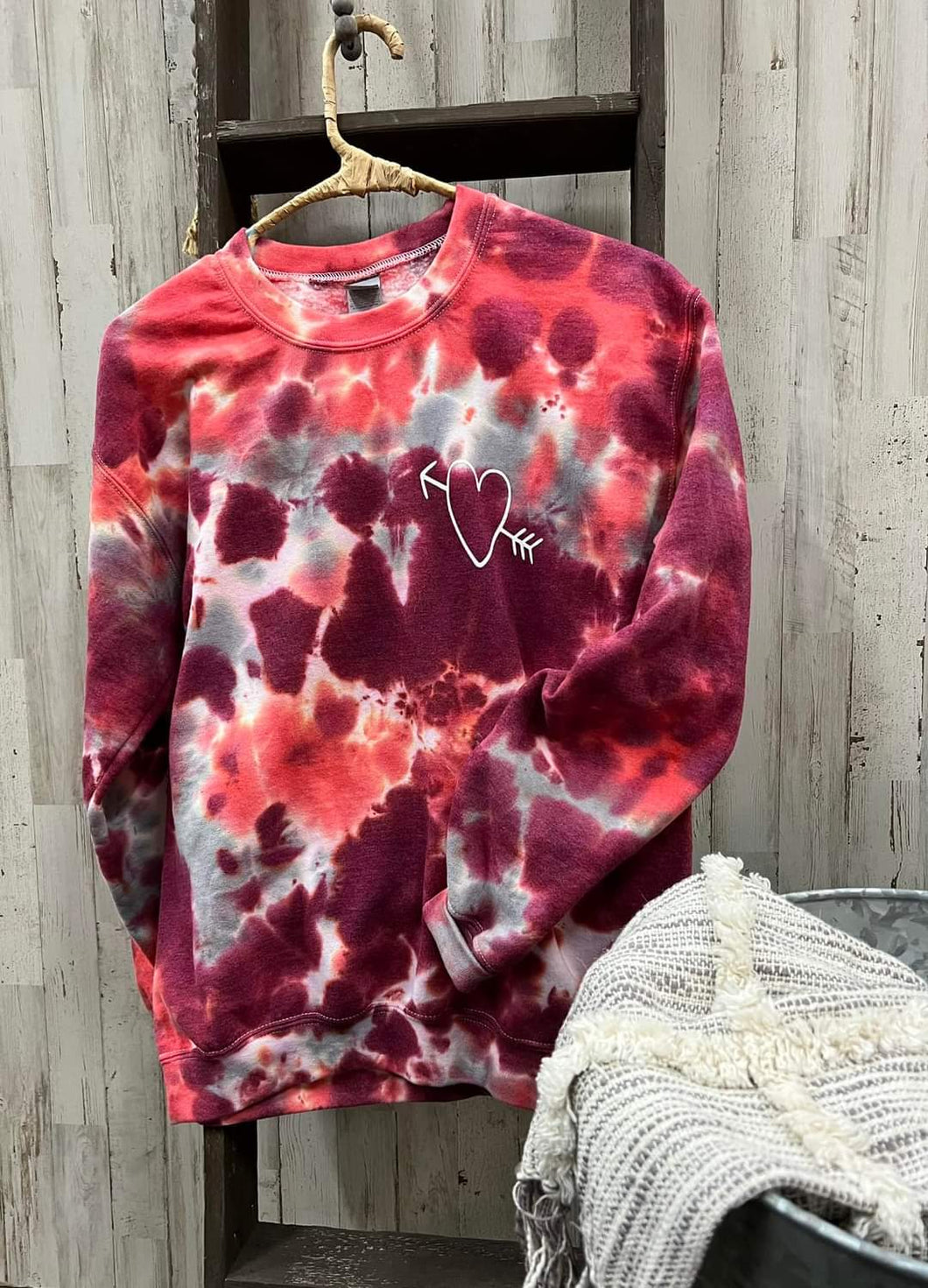 Shot Through the Heart Long Sleeve Tee