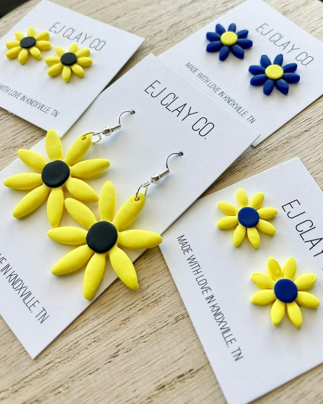 Ukraine Sunflower Earrings