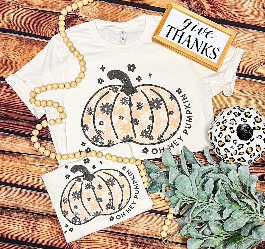 Oh, Hey Groovy Pumpkin Graphic Tee