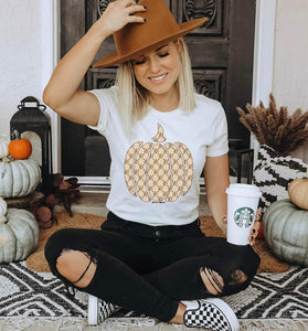 Inspired Pumpkin Short Sleeve Graphic Tee