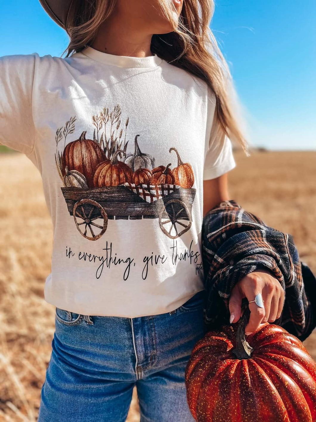 In Everything, Give Thanks Graphic Tee